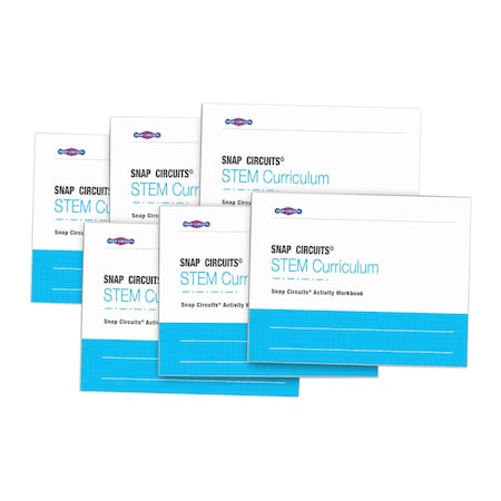 Snap Circuits Student Manual for STEM Classroom Activity Kit, 6PK SCSCWP6